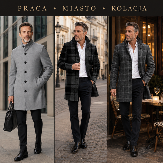 Liverno Joshua | Elegancka Kurtka Męska na Jesień