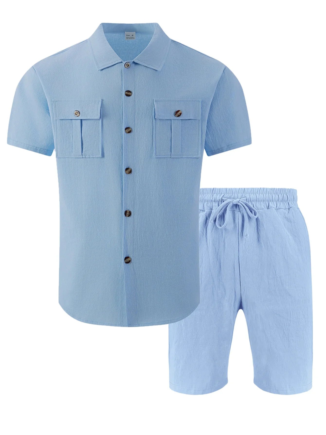 Beeckhoven™ | Casual Linnen Heren Set voor Warme Dagen
