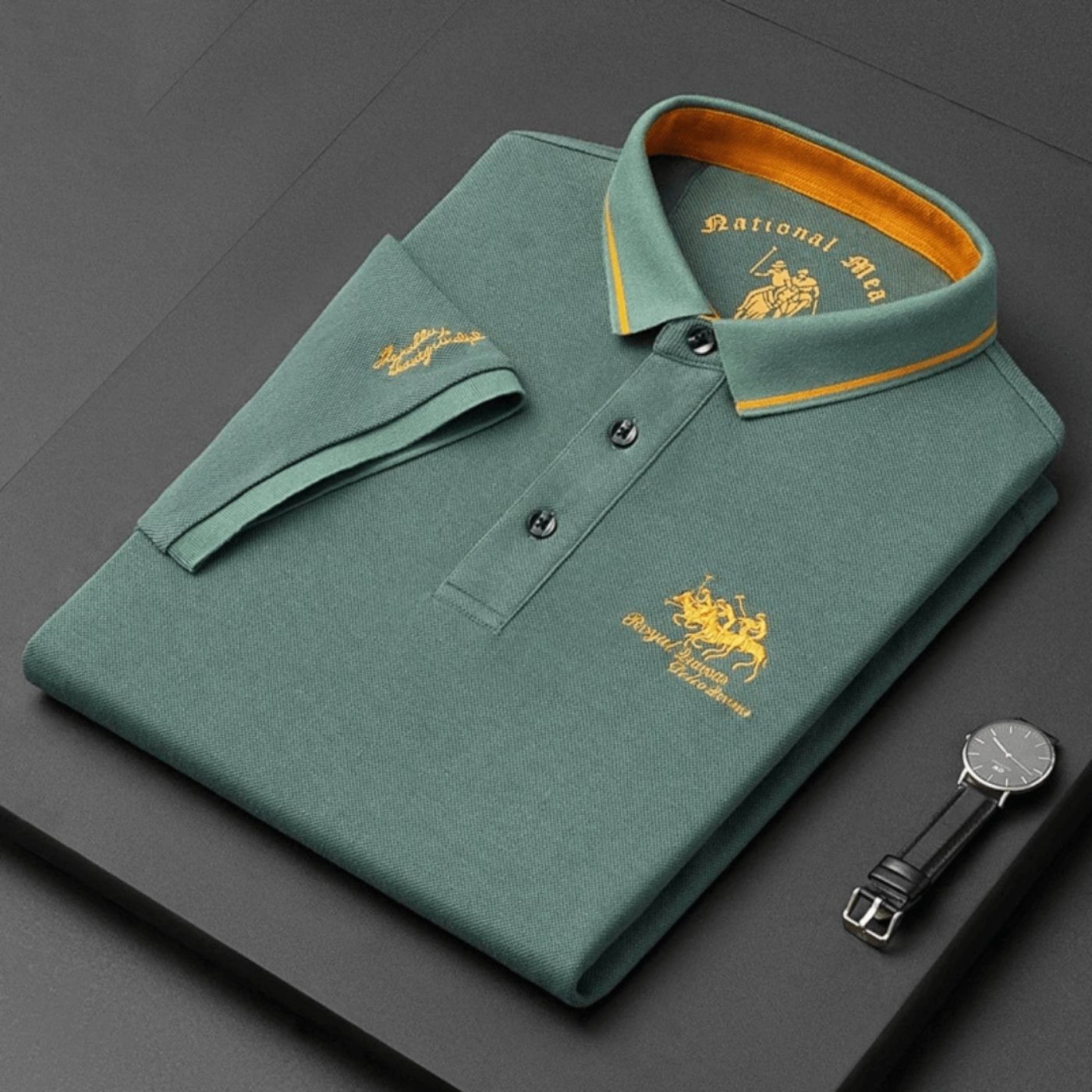 Liverno Ronaldo | Męska Koszulka Polo Premium