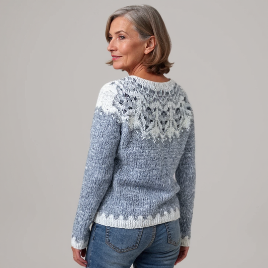Merja™ - Klassisk Isländsk Ulltröja