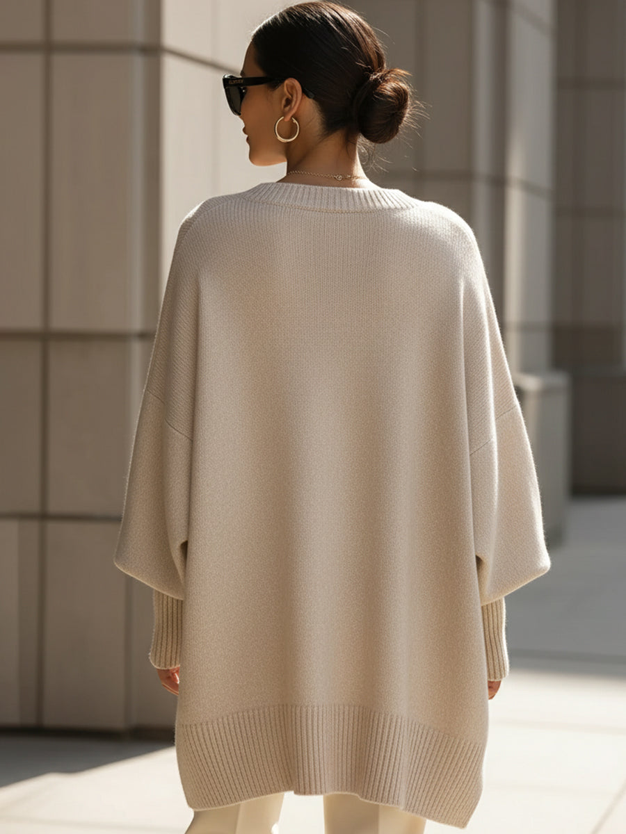 Liverno™ Ivy | Oversize Sweter z Luksusowej Dzianiny