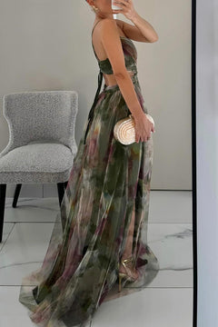 Liverno Bianca | Elegant blommig klänning