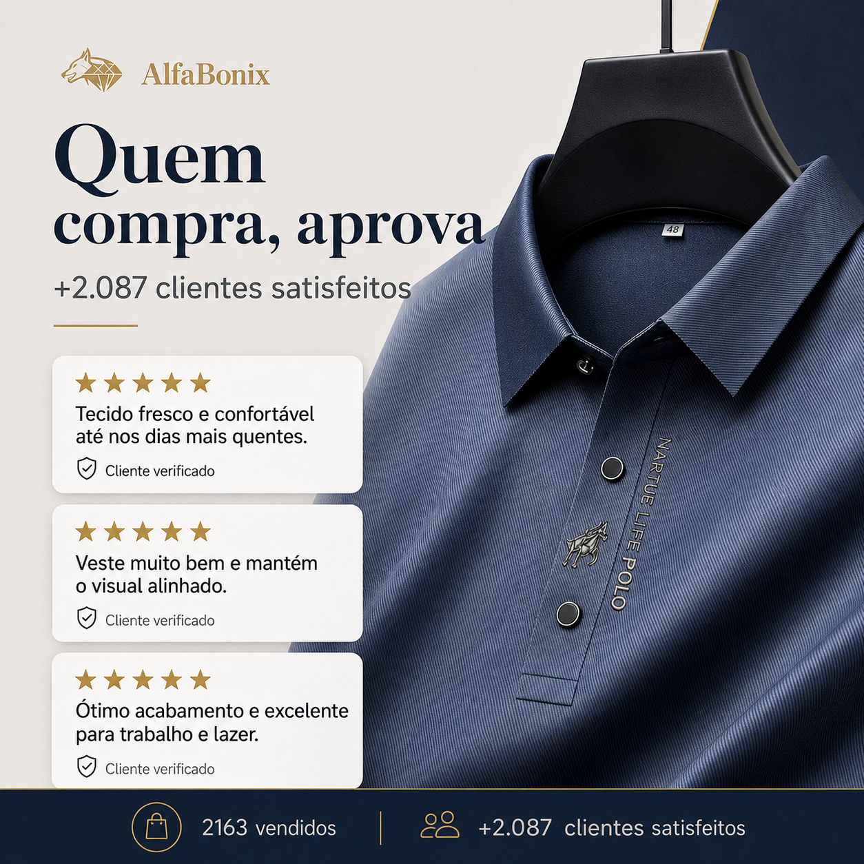 Camisa Polo Club Alfa Nartue