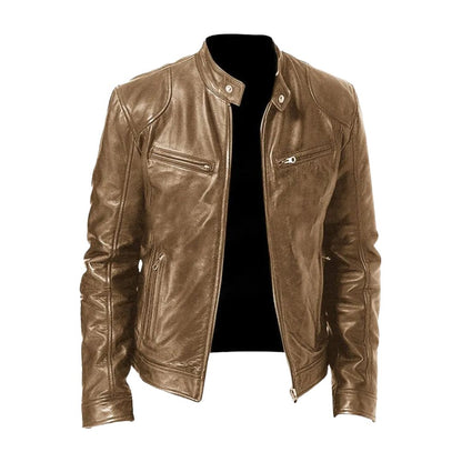 Van Elst Mode® | Casual Kunstlederen Jack