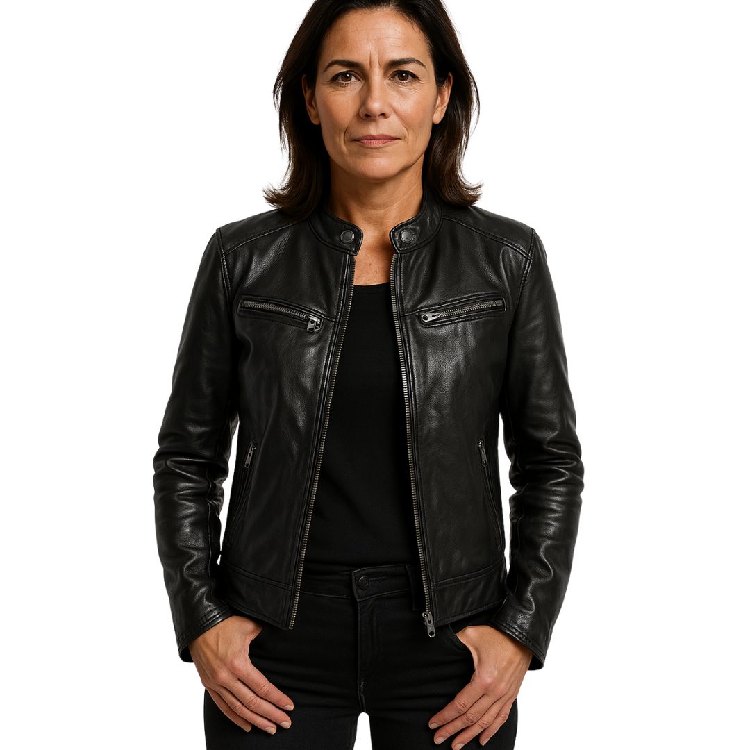 Van Elst Mode® | Casual Kunstlederen Jack