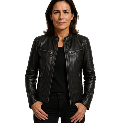 Van Elst Mode® | Casual Kunstlederen Jack