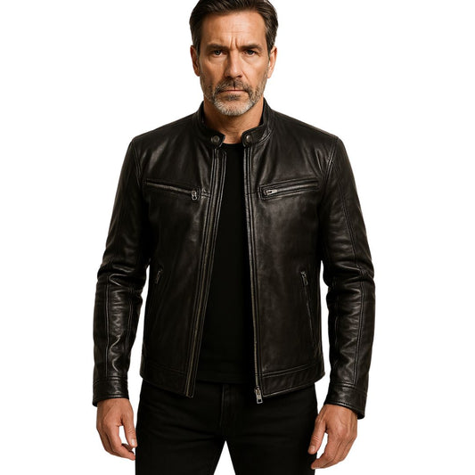 Van Elst Mode® | Casual Kunstlederen Jack