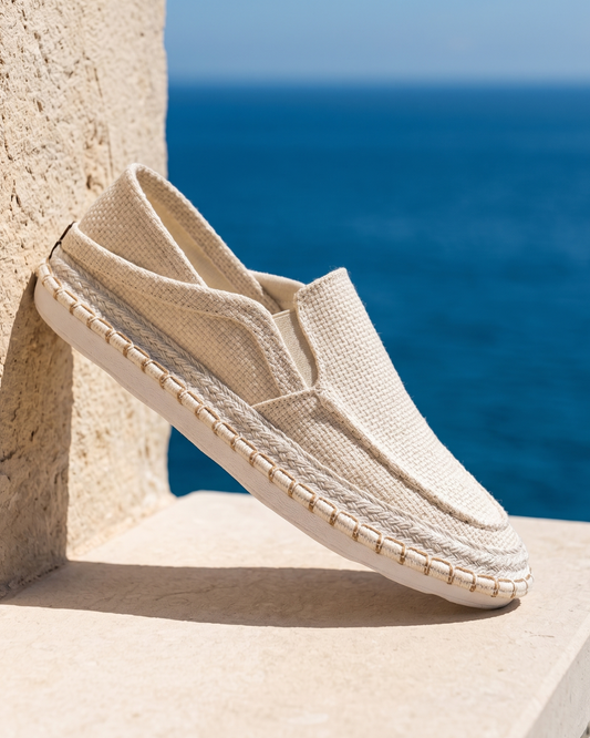 Liverno Riccardo | Eleganckie Espadryle Premium Dla Mężczyzn