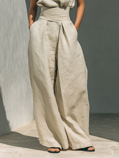 Liverno Maria | Minimalistiskt set i bomull och linne