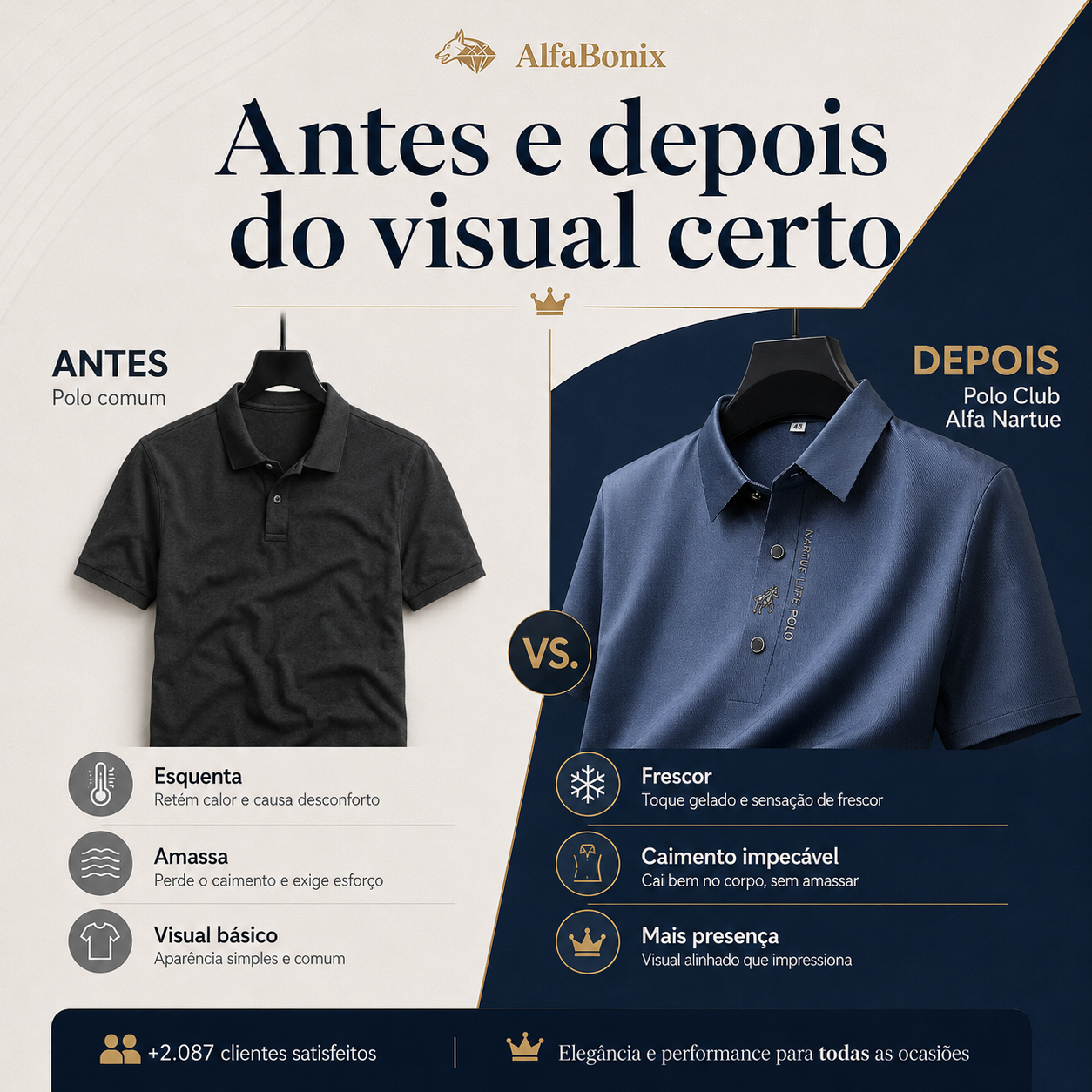 Camisa Polo Club Alfa Nartue