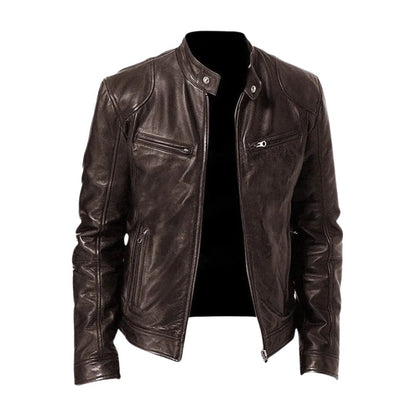 Van Elst Mode® | Casual Kunstlederen Jack