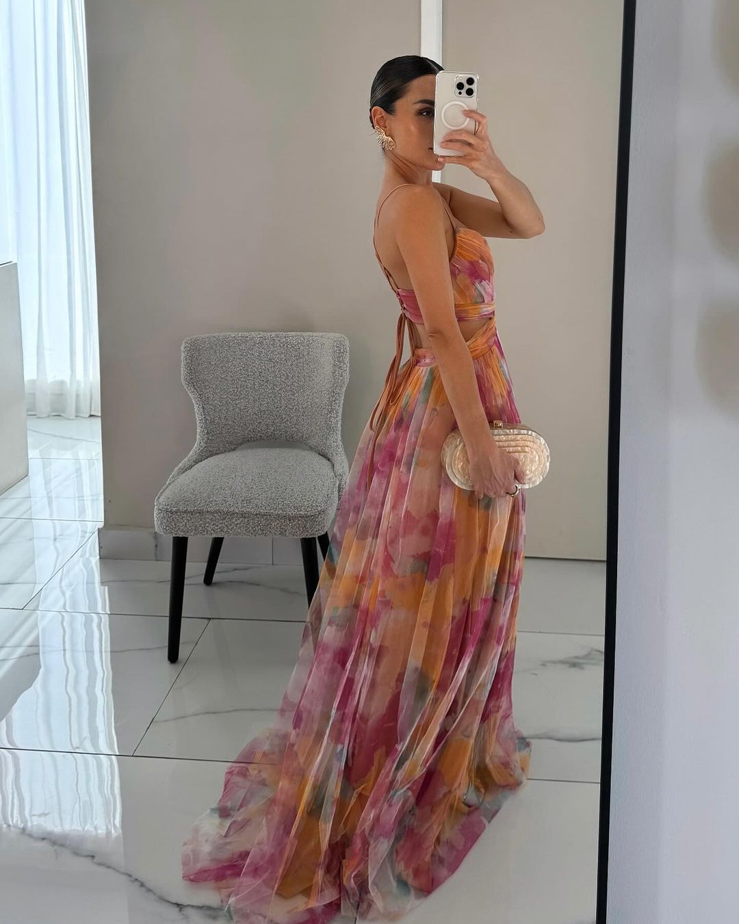 Liverno™ Bianca | Elegancka Sukienka W Kwiaty