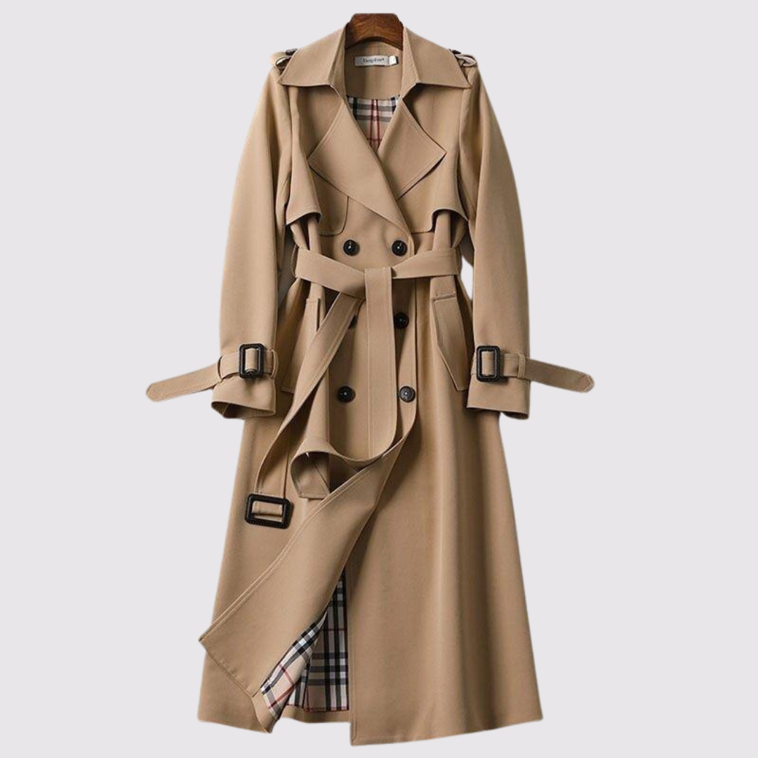Michaela | Elegant trenchcoat med skärp