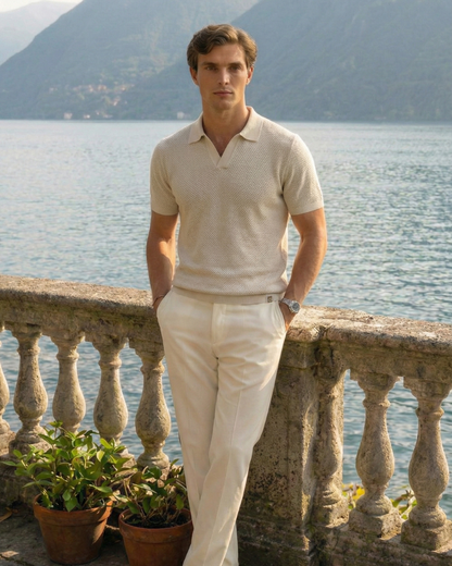 Matteo | Lightweight Knit Polo