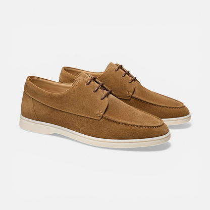 Liverno Lorenzo | Eleganckie Zamszowe Buty Męskie