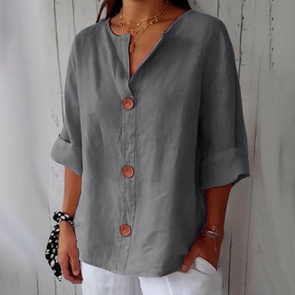 Liverno™ Maeve | Elegancka Bluzka z Dekoltem V