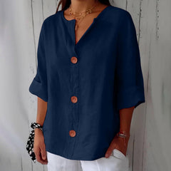Liverno Maeve | Elegant blus med V-ringning