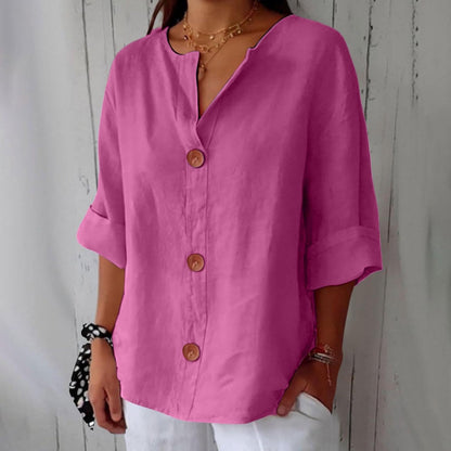 Liverno™ Maeve | Elegancka Bluzka z Dekoltem V