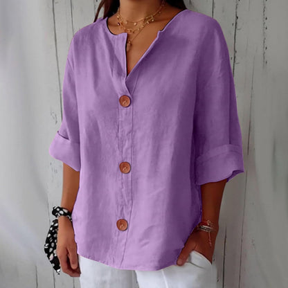Liverno™ Maeve | Elegancka Bluzka z Dekoltem V