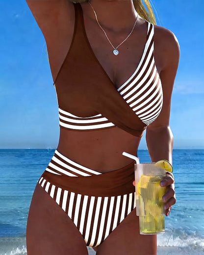 Genevieve | Modelujące Bikini z Wysokim Stanem