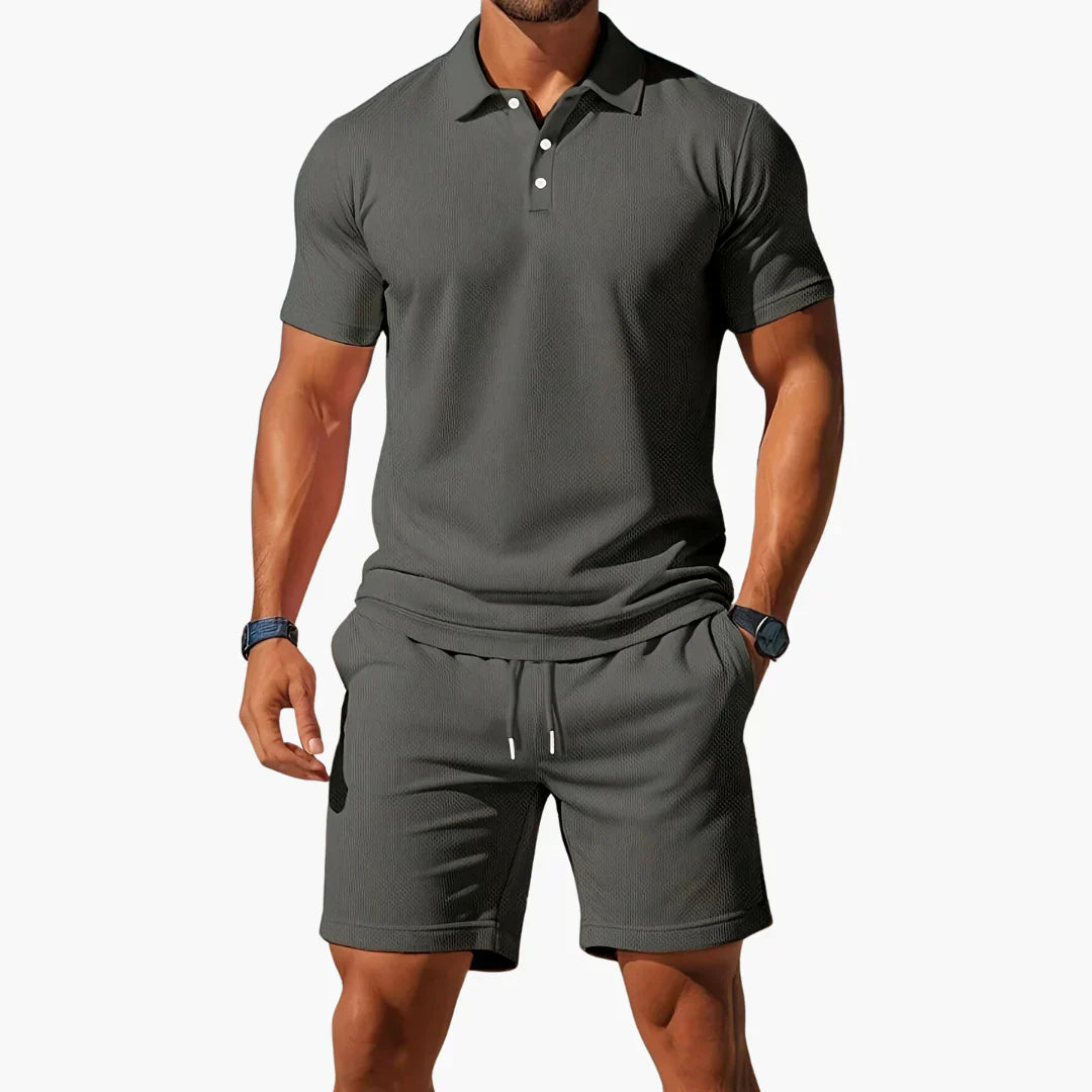 Liverno Angelo – Elegancki komplet polo na lato
