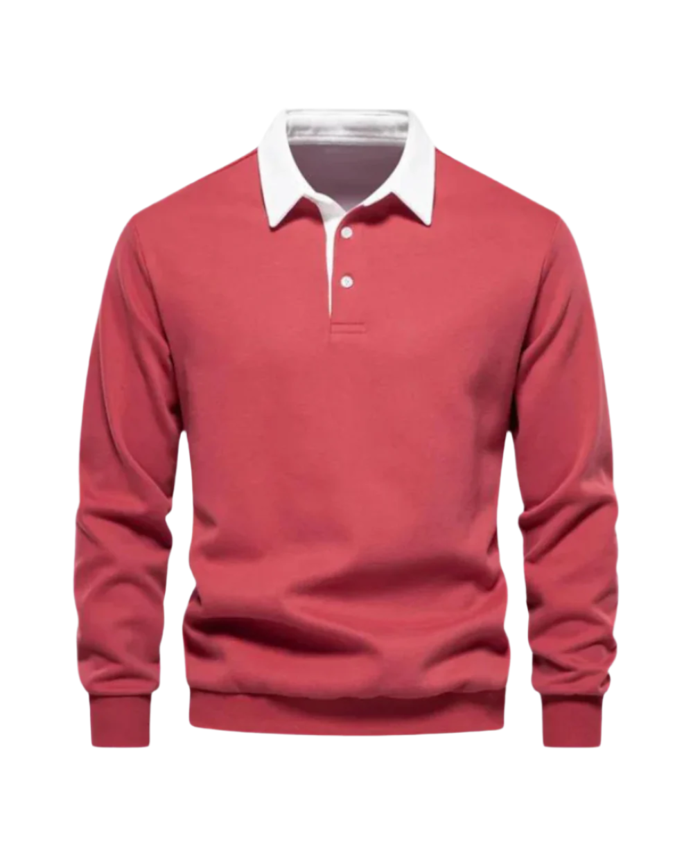 Liverno Maleko | Elegancka Polo Męska z Kontrastowym Kołnierzykiem