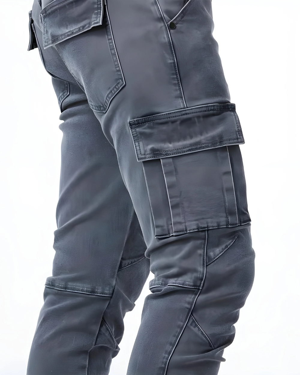 Zalecta™ Cargo Broek Heren - Stretchy Werkbroek met Veel Zakken