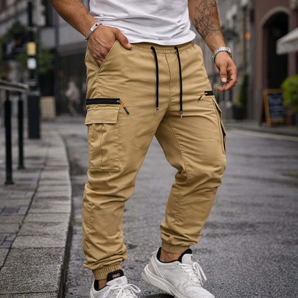 Liverno™ Julian | Męskie Joggery Cargo Premium
