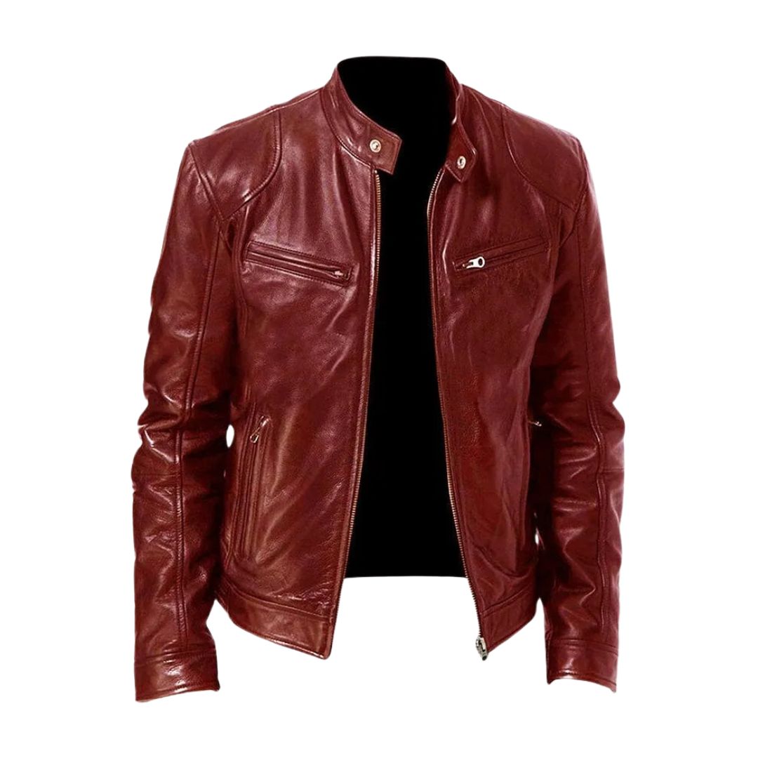 Van Elst Mode® | Casual Kunstlederen Jack