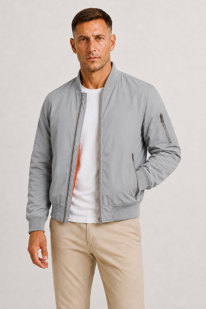 Lunelle | Heren Oversized Bomberjack met Ritssluiting