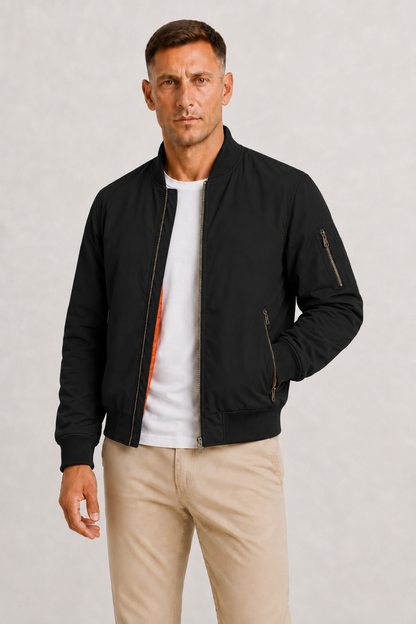 Lunelle | Heren Oversized Bomberjack met Ritssluiting