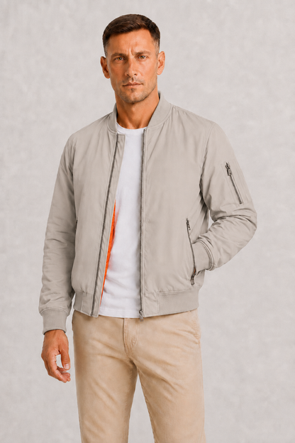 Lunelle | Heren Oversized Bomberjack met Ritssluiting
