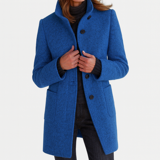 Van Elst Mode® | Damesjas met hoge kraag