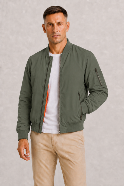 Lunelle | Heren Oversized Bomberjack met Ritssluiting