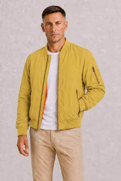 Lunelle | Heren Oversized Bomberjack met Ritssluiting