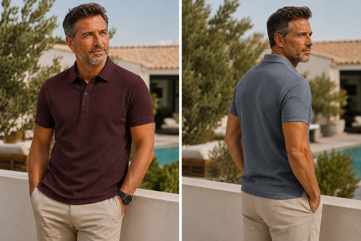 Liverno Como | Elegancka koszulka polo premium dla mężczyzn