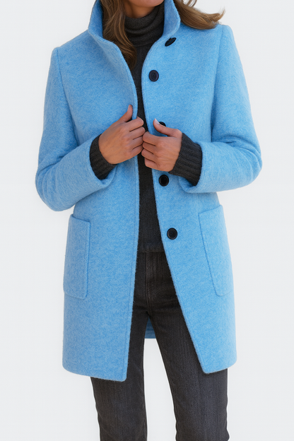Van Elst Mode® | Damesjas met hoge kraag