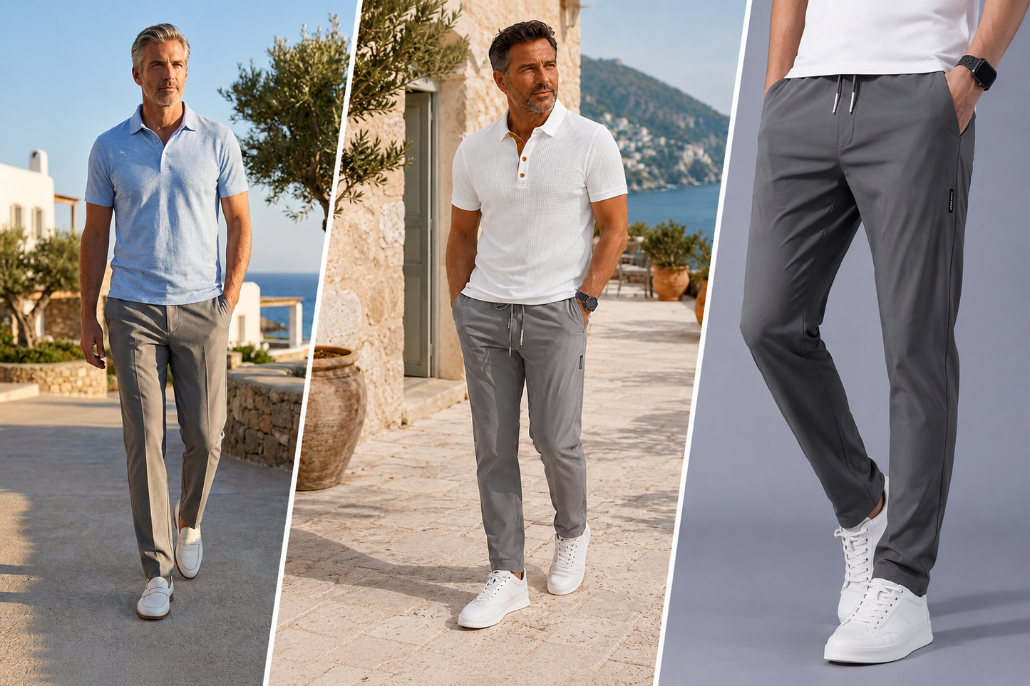 Liverno Jakub | Eleganckie Męskie Spodnie Premium Stretch