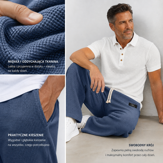 Liverno Samuel | Eleganckie Spodnie Comfort Premium