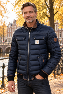 Liverno Marzio | Övergångsjacka i vintagestil för herr