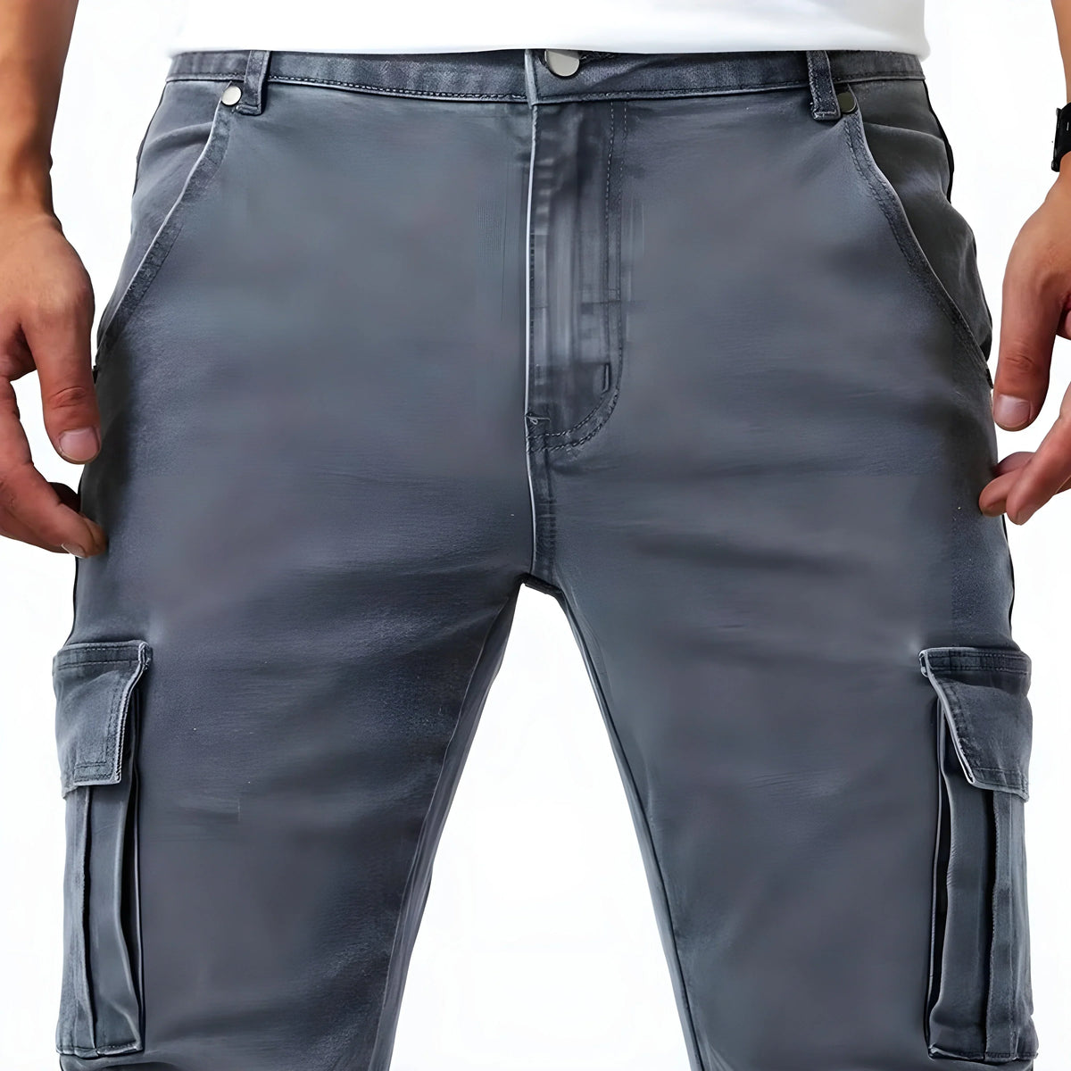 Zalecta™ Cargo Broek Heren - Stretchy Werkbroek met Veel Zakken