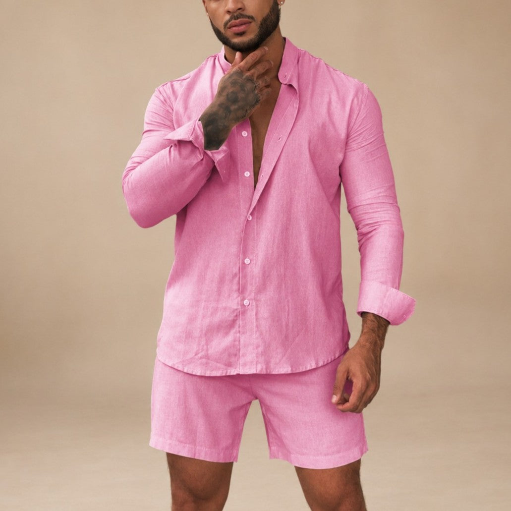 Diego - Entspanntes Shirt-Shorts-Set
