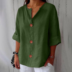 Liverno Maeve | Elegant blus med V-ringning