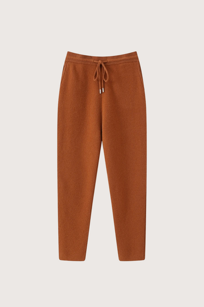 Lunelle | Herenbroek Merino Wol Hoge Taille Dikke Casual Warm