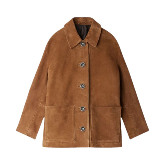 Van Elst Mode® | Suede Statement Coat
