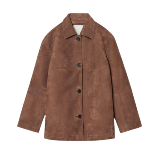 Van Elst Mode® | Collared Suede Jacket