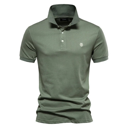 Liverno Antonio | Elegancka Bawełniana Koszulka Polo Premium