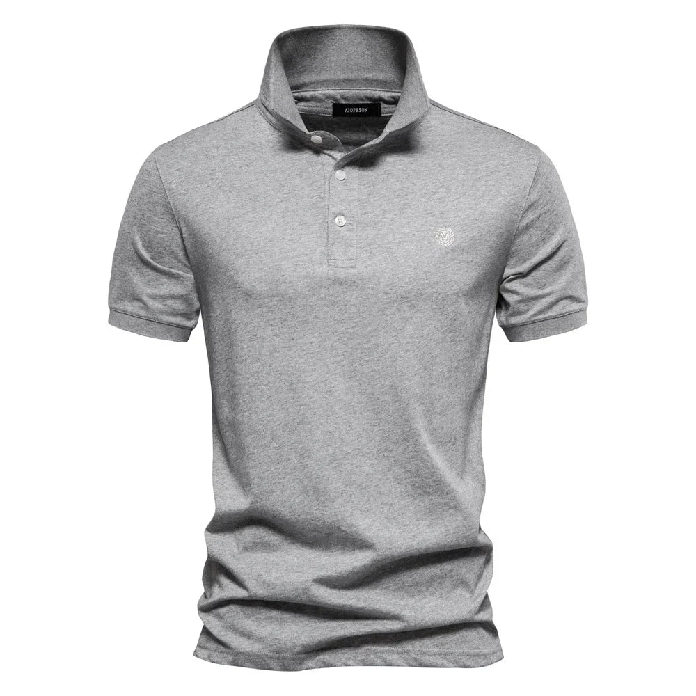 Liverno Antonio | Elegancka Bawełniana Koszulka Polo Premium