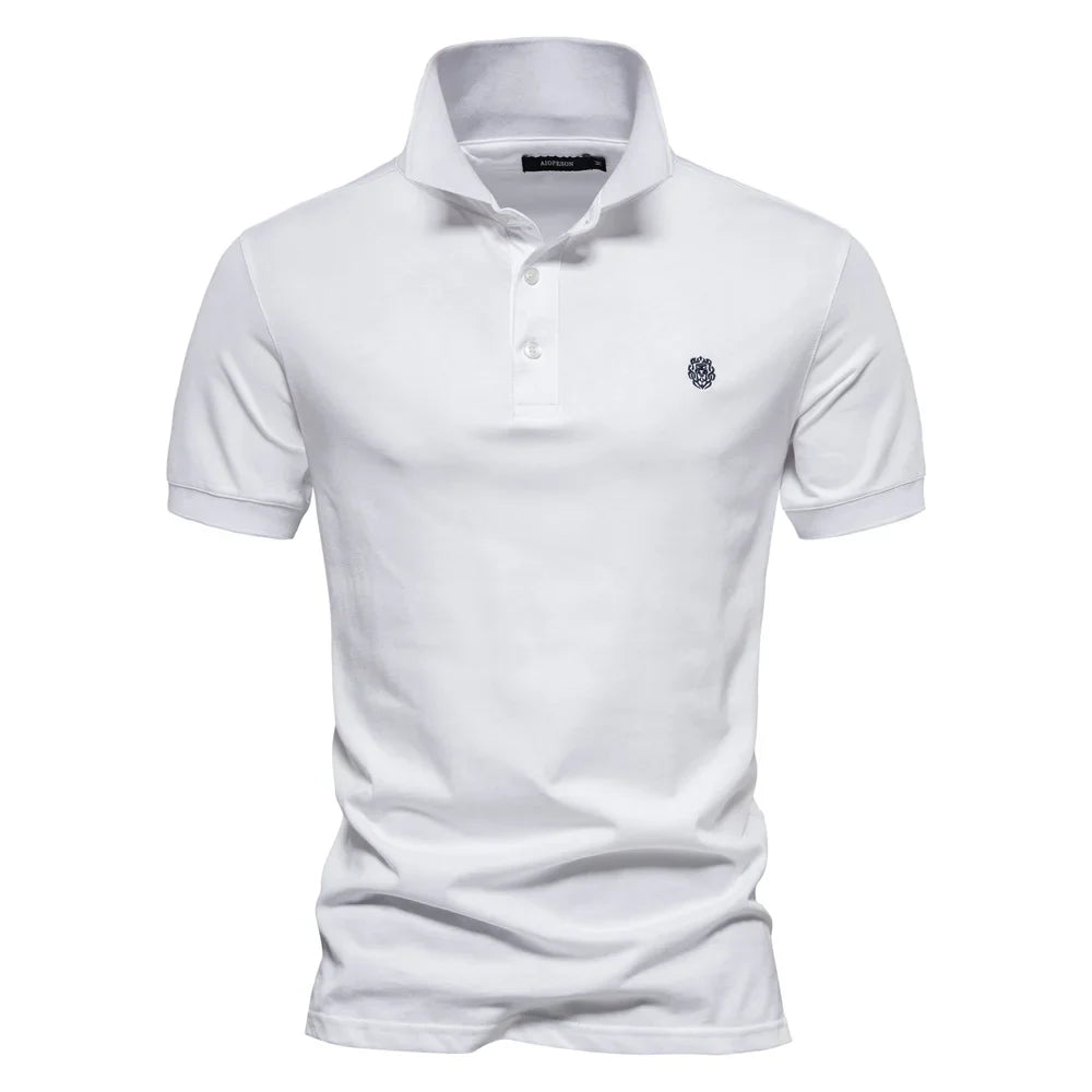 Liverno Antonio | Elegancka Bawełniana Koszulka Polo Premium