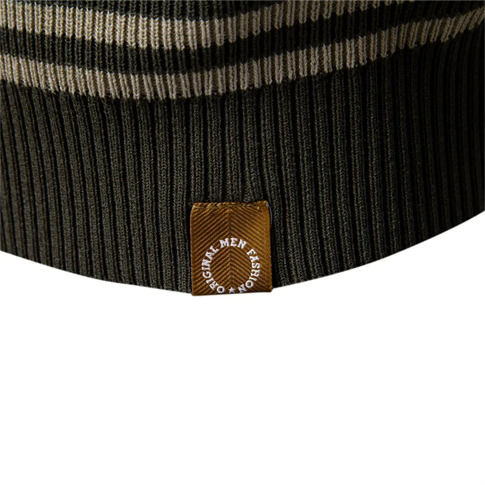 Liverno Fabian | Elegancka Polo w Paski Premium dla Mężczyzn